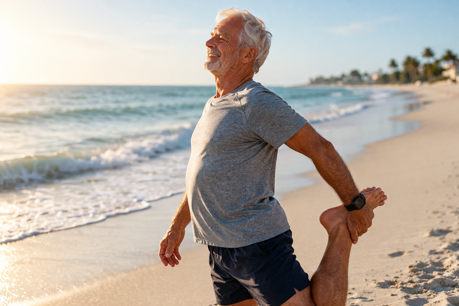 Adult experiencing lower back pain in Sarasota — non-surgical treatment options are available at Platinum Healthcare